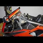 cache convoyeur carbone ( paire ) Ducati